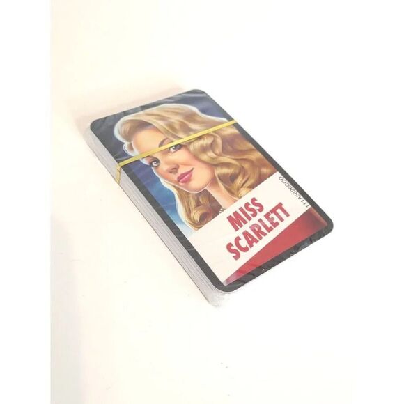 Clue Board Game New Set of Cards Complete Replacement Deck 2015, 2018, 2020 - Picture 1 of 5